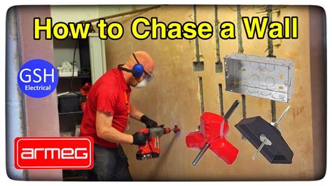 electrical box chaser|chase wall socket.